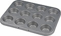 Silvertop muffinsform 12 st mini silverfärgad 25 cm Patisse