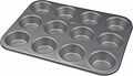 Silvertop muffinsform 12 st silverfärgad 35 cm Patisse