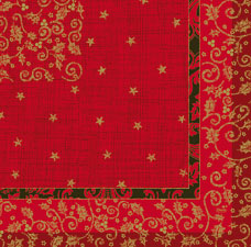 Produktbild - Servett Dunilin Christmas Dream 48x48 cm Duni