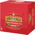 Te Twinings 100p English Breakfast Organic