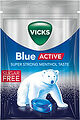 Vicks Blue Active Super Strong Sockerfri påse