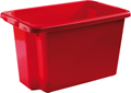 Förvaringsbox 55 L Röd Nordiska Plast