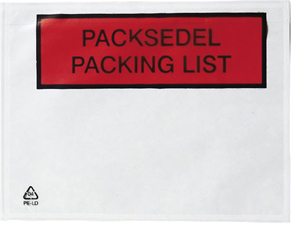 Produktbild - Packsedelsficka C5 220x160 mm