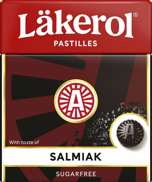 Läkerol Salmiak sockerfri Ahlgrens - bild 1