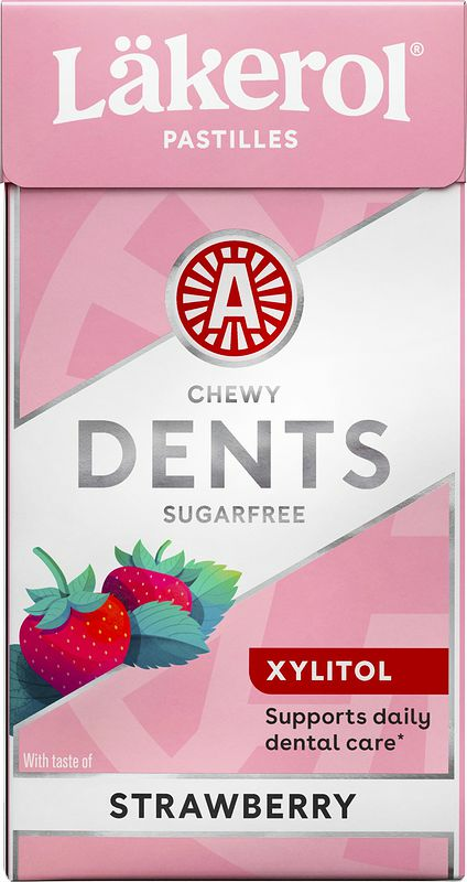 Läkerol Dents Strawberry Mint - bild 1