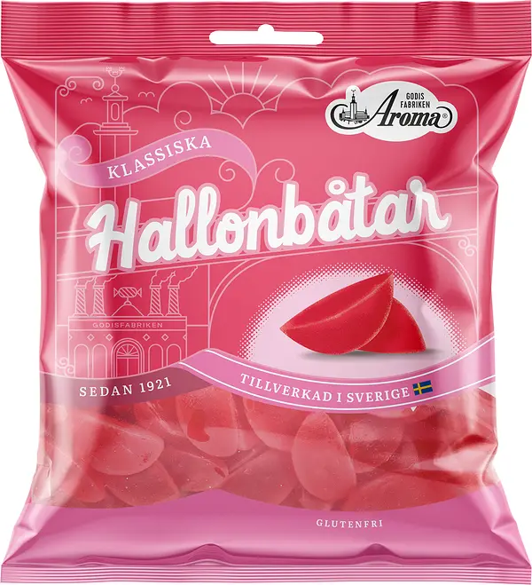Aroma Hallonbåtar påse - bild 1