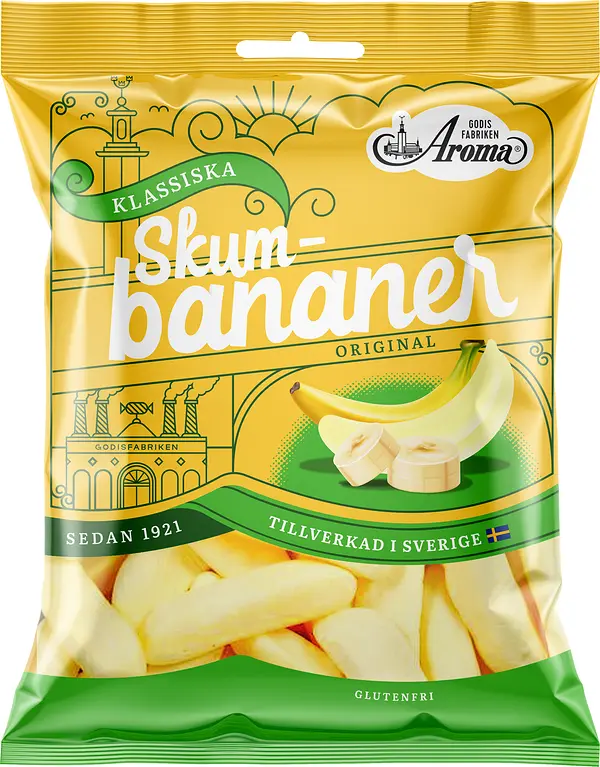 Aroma Skumbananer påse - bild 1