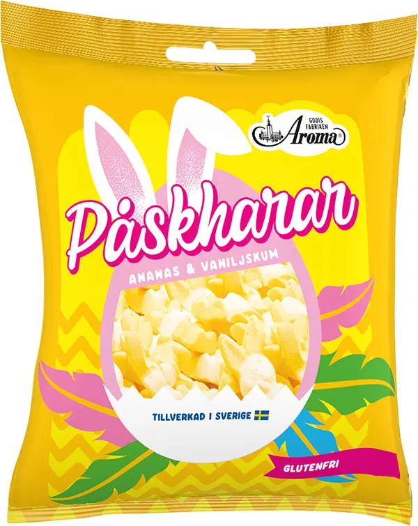 Påskharar Ananas & Vaniljskum påse Aroma - bild 1