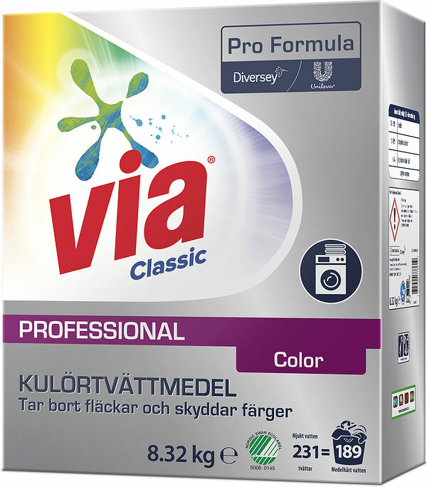 Tvättmedel Via Color Professional - bild 1