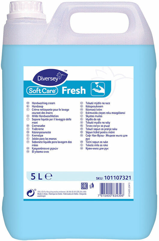Tvål flytande Soft Care Fresh H1 Diversey - bild 1