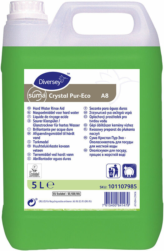 Torkmedel Suma Crystal Pur-Eco A8 Diversey - bild 1