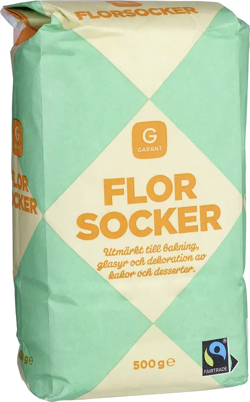 Florsocker Fairtrade Garant - bild 1