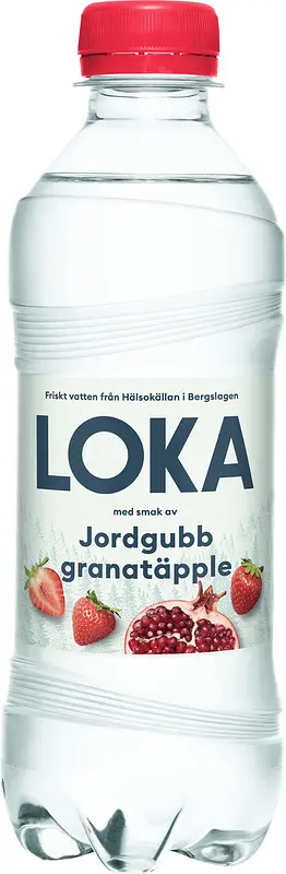 LOKA Jordgubb Granatäpple 33 cl å-pet - bild 1