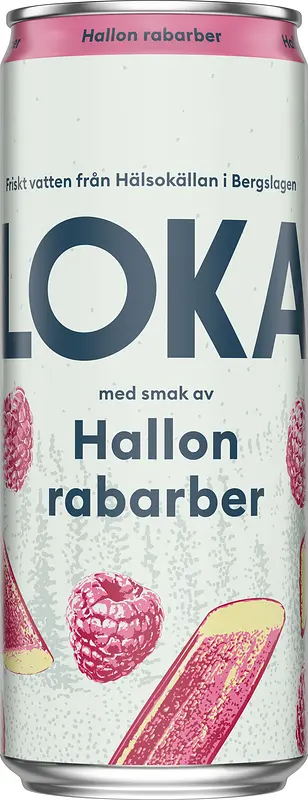 LOKA Hallon Rabarber burk - bild 1
