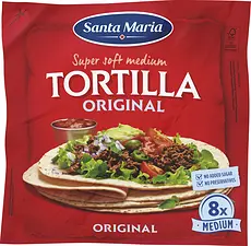 Tortilla Original Medium 8-pack 320 g Santa Maria