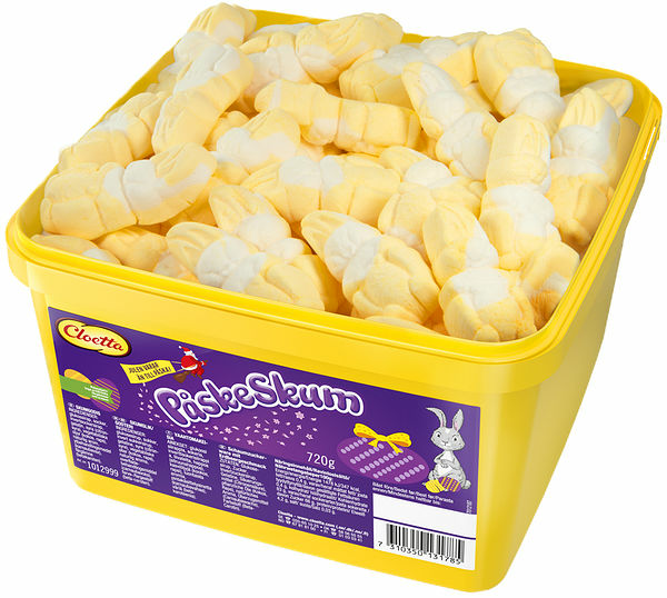 Påskeskum gul box Cloetta - bild 1