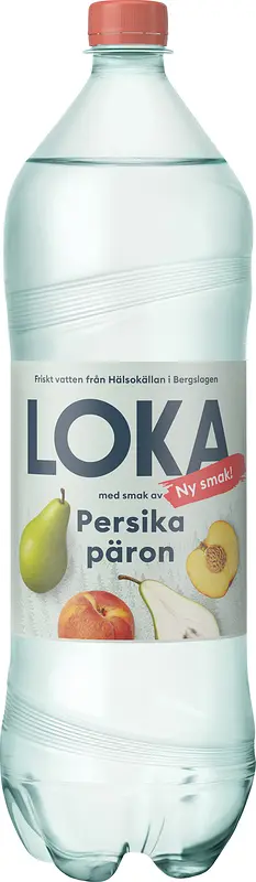 LOKA Persika Päron 150 cl å-pet - bild 1