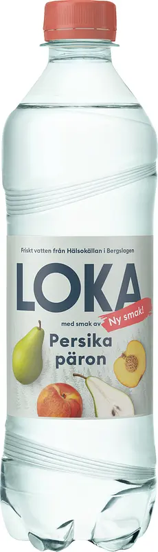 LOKA Persika Päron 50 cl å-pet - bild 1