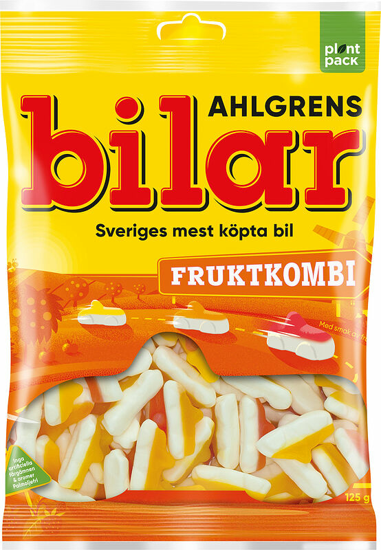 Ahlgrens Bilar Fruktkombi 125 g - bild 1