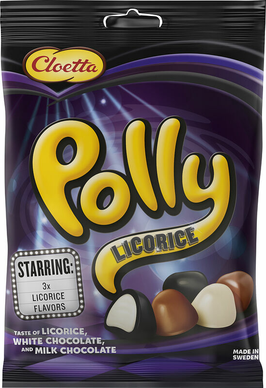 Polly Licorice påse Cloetta - bild 1