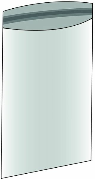 Cellofanpåse med tejpförslutning 166x220 mm - bild 1