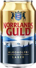 Norrlands Guld Alkoholfri Öl ljus lager 0,5% burk