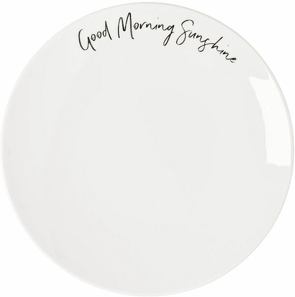 Tallrik flat 21 cm Statement Good Morning Sunshine Villeroy - bild 1