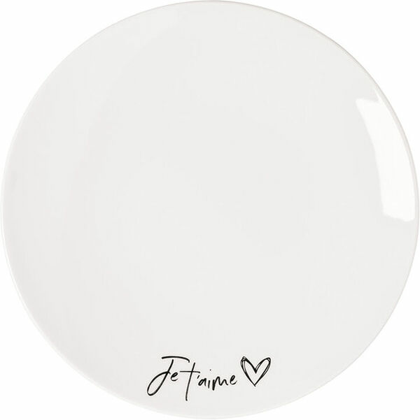 Tallrik flat 21 cm Statement Je t`aime Villeroy & Boch - bild 1