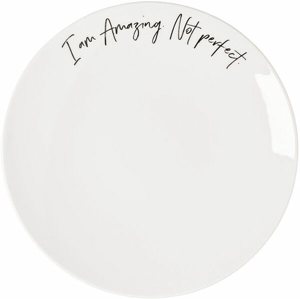 Tallrik flat 21 cm Statement Amazint not perfect Villeroy & - bild 1