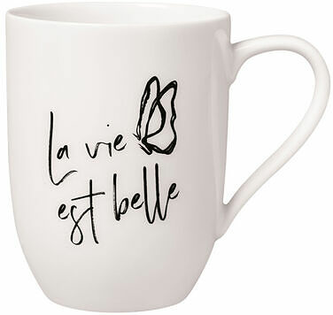 Mugg 28 cl Statement La vie est belle Villeroy & Boch - bild 1