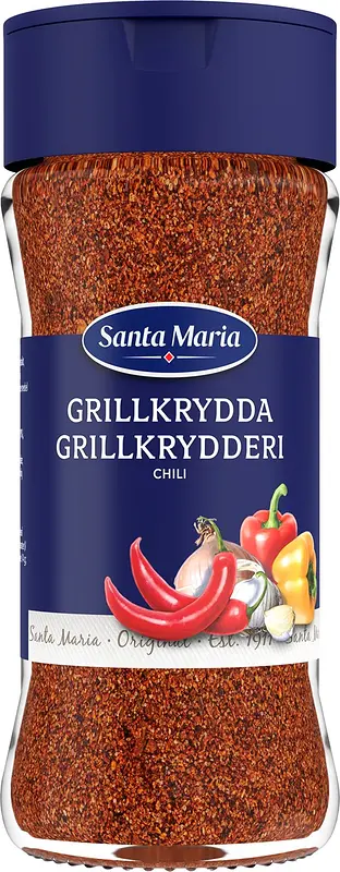 Grillkrydda Chili glasburk stor Santa Maria - bild 1