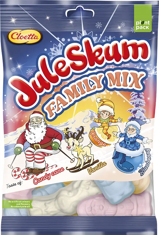 Juleskum Family Mix påse Cloetta - bild 1