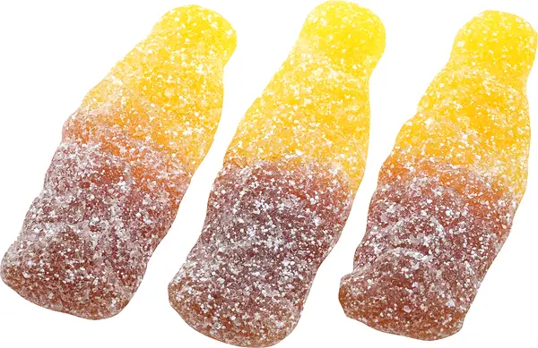 Cola- Mangoflaskor lösvikt kartong Malaco - bild 1