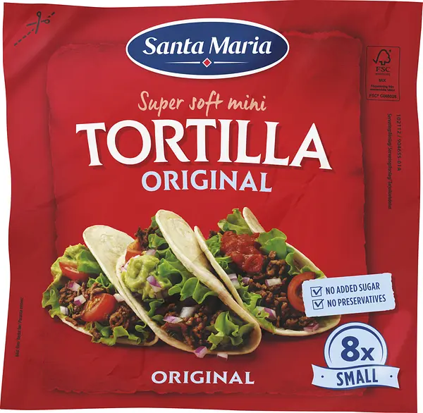 Tortilla Original Small Santa Maria - bild 1