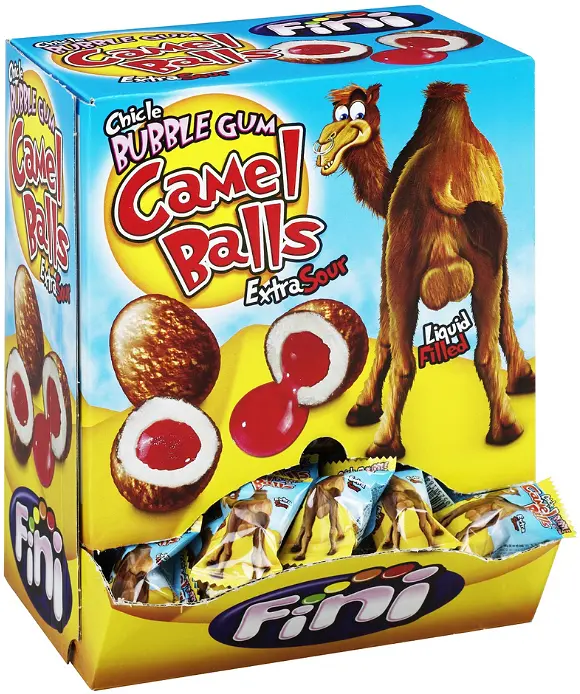 Tuggummi Camel Balls Bubble Gum Fini - bild 1