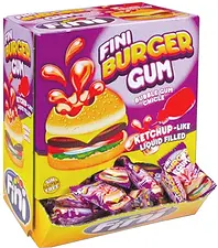 Tuggummi Burger Bubble Gum Fini