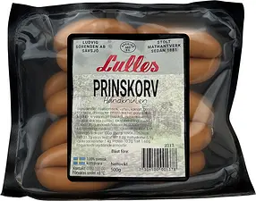 Prinskorv Handknuten 21-pack vac Lulles