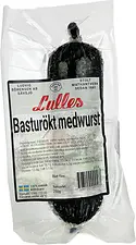 Basturökt medwurst Lulles