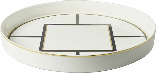 Serveringsbricka 33x4 cm Metrochic blanc Gifts Villeroy & Bo - bild 1
