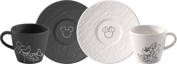 Espressokopp & Fat Manufacture Rock Mickey Mouse  Villeroy - bild 1