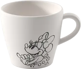 Kaffekopp 16 cl Manufacture Rock Blanc Mickey Mouse Villeroy