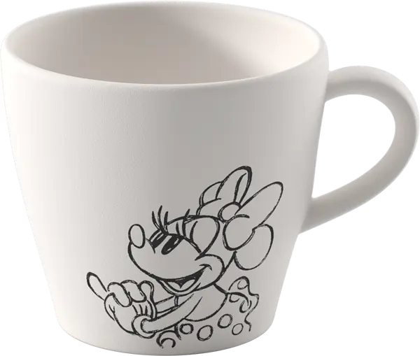 Kaffekopp 16 cl Manufacture Rock Blanc Mickey Mouse Villeroy - bild 1