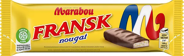 Fransk Nougat Dubbel Marabou - bild 1
