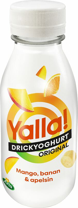 Drickyoghurt Mango Banan & Apelsin Yalla! Arla - bild 1