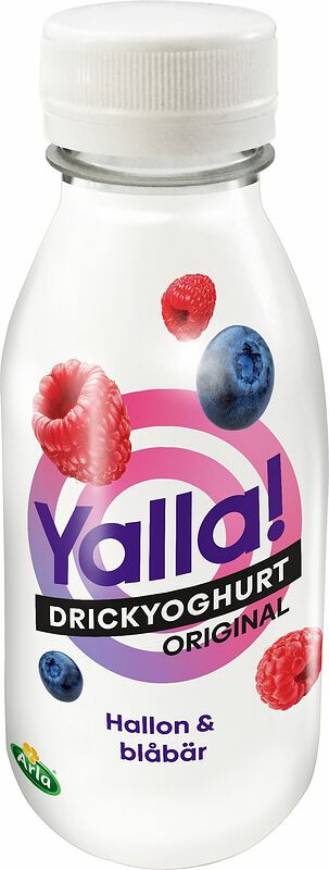 Drickyoghurt Hallon & Blåbär Yalla! Arla - bild 1