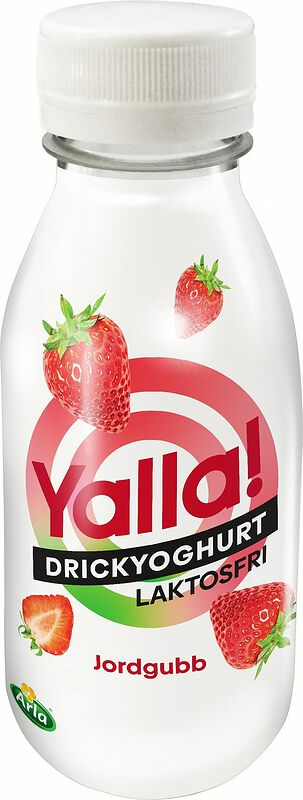 Drickyoghurt Jordgubb Laktosfri Yalla! Arla - bild 1