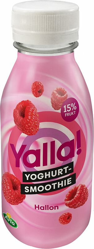 Yoghurt-Smoothie Hallon Yalla! Arla - bild 1