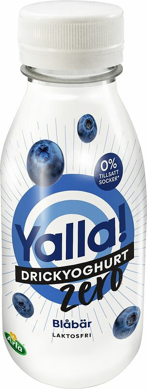 Drickyoghurt Zero Blåbär Yalla! Arla - bild 1