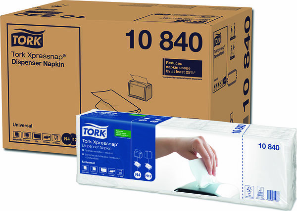 Dispenserservett Tork Universal N4 Xpressnap® - bild 1