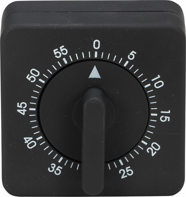 Patisse Äggklocka kvadrat svart 6,5 cm - bild 1